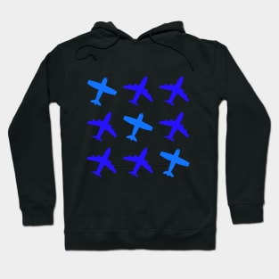 Airplane Tic Tac Toe Hoodie